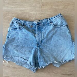 Abercrombie Dad Shorts Size 12